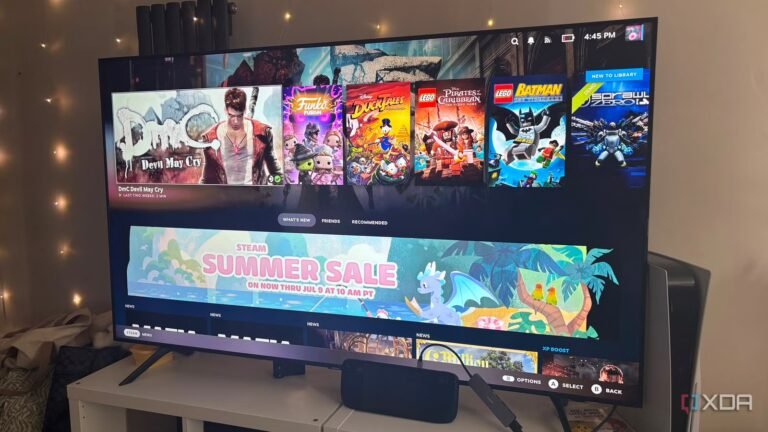 A $30 USB-C dock turned my handheld into the living room PC I actually wanted