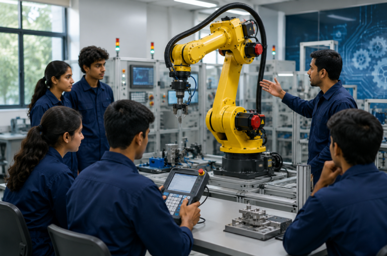 Wipro PARI donates industrial robot to strengthen India’s future manufacturing workforce