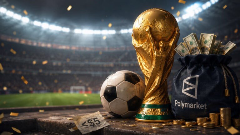 Most world cup traders won less than $5 on Polymarket while FIVE wallets walked away with millions