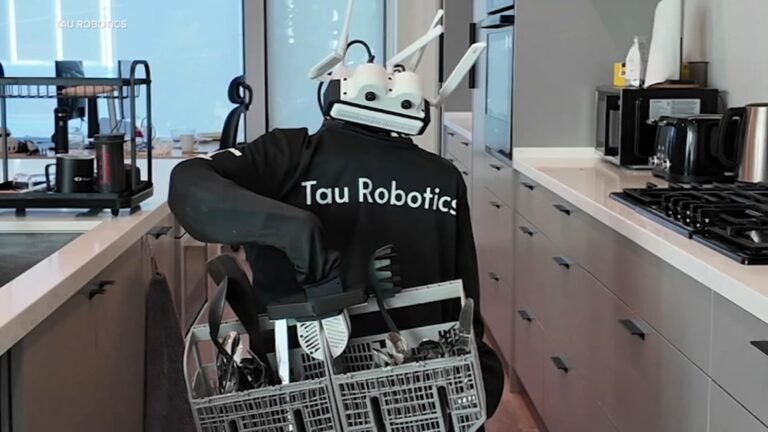 You can hire these humanoid robots from Tau Robotics to clean your home in San Francisco