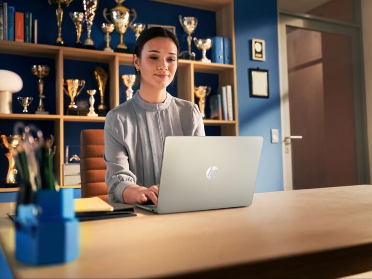 The HP OmniBook 3 is built for students, from class to downtime