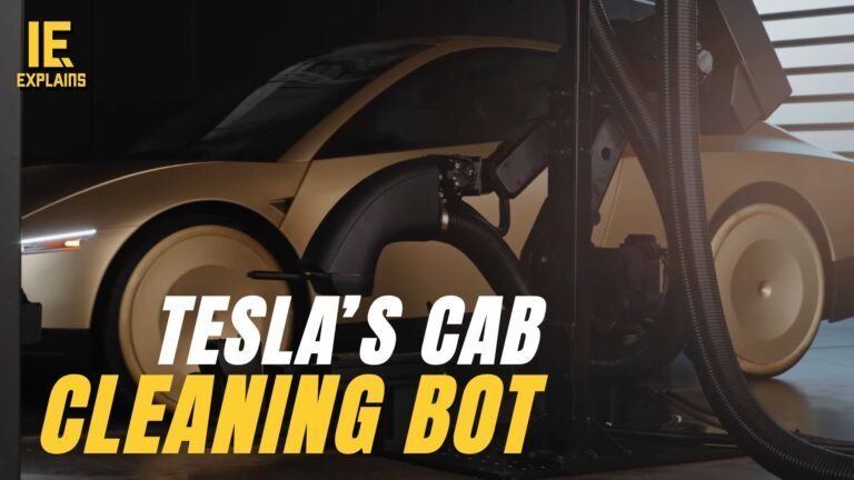 Tesla wants to build self-cleaning robots for its Cybercab