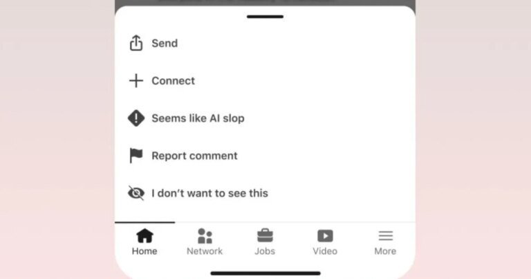 LinkedIn is crowdsourcing its fight against AI slop