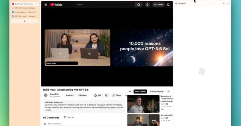 ChatGPT’s Chrome extension can now read your tabs, YouTube videos, and highlighted text